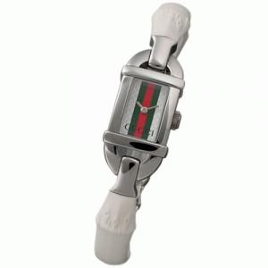 ��GUCCI�����å���YA068544 6800G ��ǥ����������å�(�ۥ磻�ȥ�Υ����ʸ���� �ǣң�)