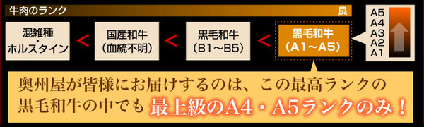 A4・A5等級のみ黒毛和牛 焼肉用3点セット600g