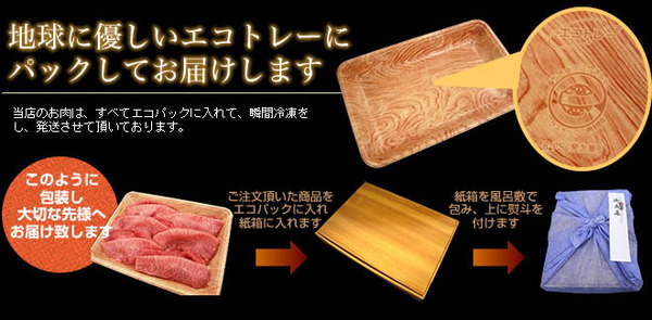 A4・A5等級のみ黒毛和牛 焼肉用3点セット600g