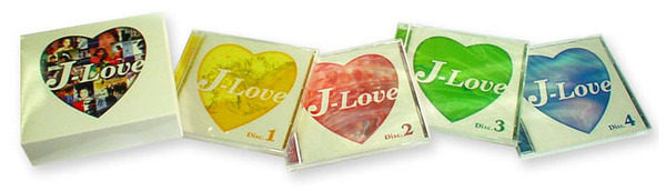 邦楽 オムニバス CDアルバム 『J-LOVE』 (CD4枚組 全64曲)