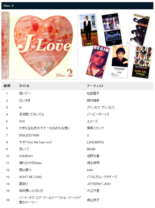 邦楽 オムニバス CDアルバム 『J-LOVE』 (CD4枚組 全64曲)