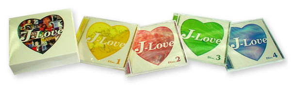 邦楽 オムニバス CDアルバム 『J-LOVE』 (CD4枚組 全64曲)