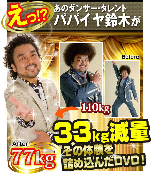 パパイヤ鈴木プロデュース なんとなくダイエットDVD