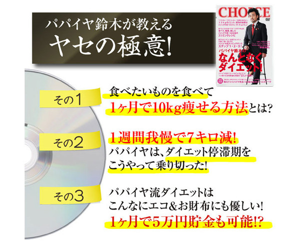 パパイヤ鈴木プロデュース なんとなくダイエットDVD