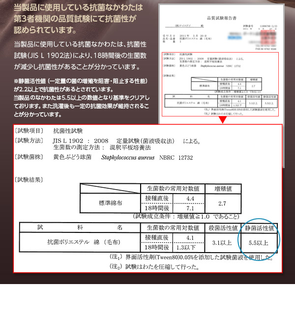 mofua あったかマイクロファイバー 掛け布団(中綿、抗菌綿入) ダブル ベージュ