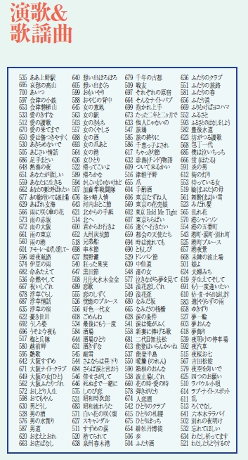 ON STAGE(オンステージ) 専用追加曲チップ 200曲入りチップ(お得用タイプ) 演歌、歌謡曲中心 PKST2