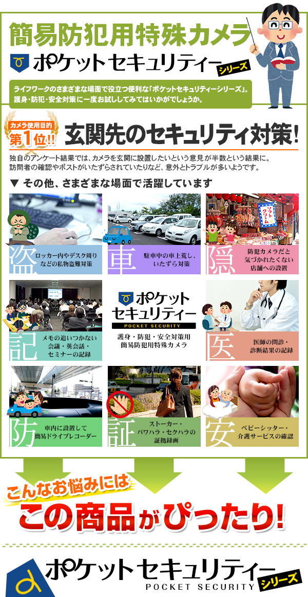 高画質 最小級 SDカードビデオカメラ 【Finger-Camera】 DV-MD80