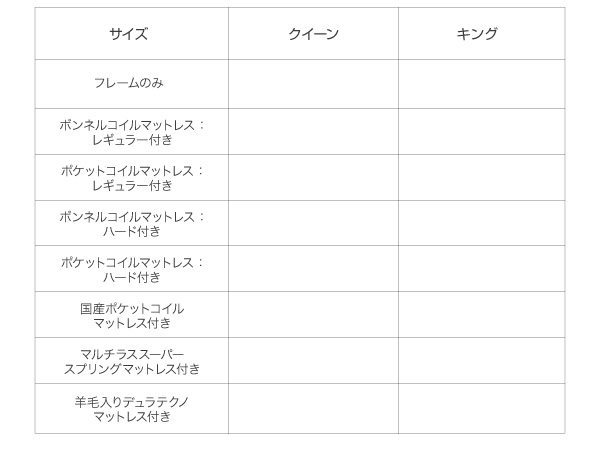 フロアベッド クイーン Truba 羊毛入りデュラテクノマットレス付き ブラウン 照明・棚付き大型フロアベッド Truba トルバ