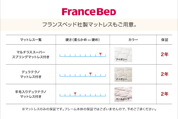 収納ベッド シングル Reffin 羊毛入りデュラテクノマットレス付き チェリーナチュラル 棚・コンセント付き収納ベッド Reffin レフィン