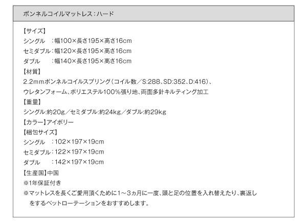 すのこベッド シングル Fort spade 羊毛入りデュラテクノマットレス付き ホワイト 棚・コンセント付き収納すのこベッド Fort spade フォートスペイド
