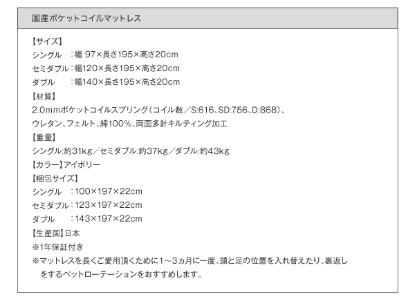すのこベッド シングル Fort spade 羊毛入りデュラテクノマットレス付き ホワイト 棚・コンセント付き収納すのこベッド Fort spade フォートスペイド