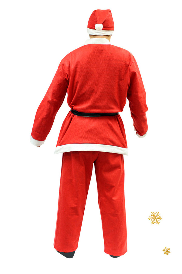【クリスマスコスプレ 衣装】P×P メンズサンタクロース サンタコスプレ男性用 5点セット