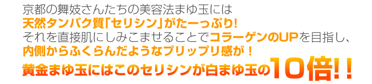 幻の黄金まゆ玉