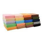 20色バランス三つ折りマットレス セミダブル ラベンダー