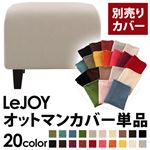 【単品】ソファーカバー【LeJOY】スタンダードタイプ ミスティグレー 【リジョイ】：20色から選べる!カバーリングソファ 【別売りカバー】オットマン