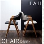 チェア2脚セット【ILALI】チャコールグレイ 北欧モダンデザインダイニング【ILALI】イラーリ／チェア（2脚組）