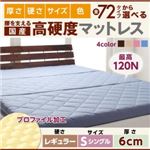 マットレス シングル レギュラータイプ 厚さ6cm ナチュラルベージュ 国産 厚みと硬さが選べる！腰を支える硬質プロファイルウレタンマットレス