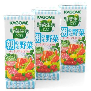 カゴメ 野菜生活100朝のむ野菜 200ml×72本