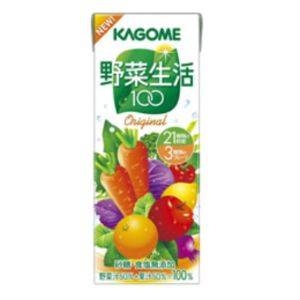 カゴメ　野菜生活100　紙パック200ml オリジナル 72本セット