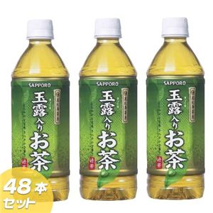 サッポロ　恵比寿茶房　玉露入りお茶　500ml×48本