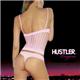 HUSTLER　SHREDDED CONVERTIBLE CAMI＆THONG VIRGIN PINK(薄いピンク) M/L