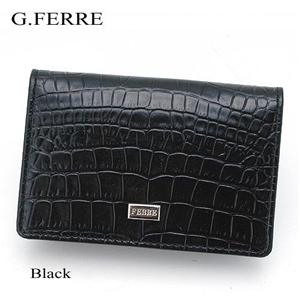 G.FERRE カードケース 021.717.105 ブラック