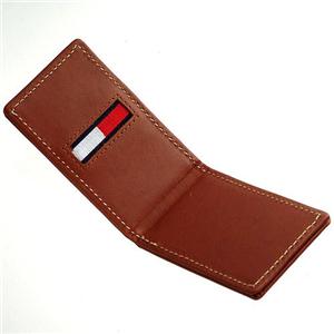 TOMMY HILFIGER マネークリップ 3396-4485 TAN/ブラウン×ロゴネーム