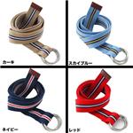 TOMMY HILFIGER ベルト 4289 レッド (M/L)