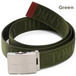 TOMMY HILFIGER ベルト 4276 グリーン (L/XL)