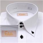 falchi NEW YORK ドレスシャツ F-D2R BK ブラック ストライプ #12 LL 43-86