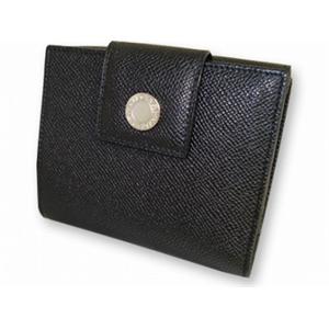 ブルガリ 20201 財布 Wホック２つ折り 財布 ブラック BVLGARI  ブラック