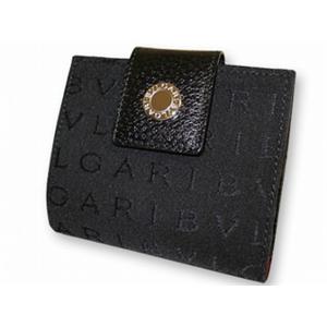 ブルガリ 22250 ２つ折り 財布 ブラック BVLGARI