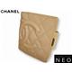 CHANEL シャネル A26720 (E) BE がま口 財布 カンボンライン×エナメル  ベージュ