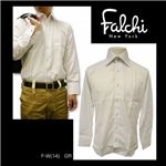 Falchi NewYork（ファルチ ニューヨーク） メンズドレスシャツ F-W-GR　#14（グレー） LLサイズ（43-86）
