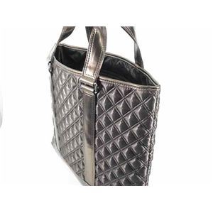 MARC BY MARC JACOBS(マークバイマークジェイコブス)サテン キルティングトートバッグ 50337 brown