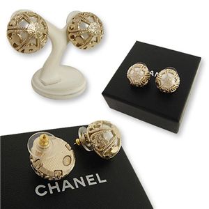CHANEL(����ͥ�) A31659 G/WH �ѡ��� �ԥ��� ������ɡߥۥ磻�� 
