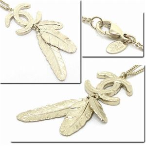 CHANEL(シャネル) ネックレス（ココマーク＆フェザー） A38977/G