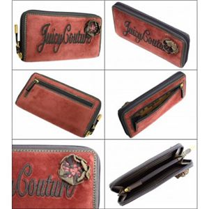 JUICY COUTURE(ジューシークチュール)ラウンドファスナー長財布 625(ローズ)