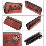 JUICY COUTURE(ジューシークチュール)ラウンドファスナー長財布 625(ローズ)