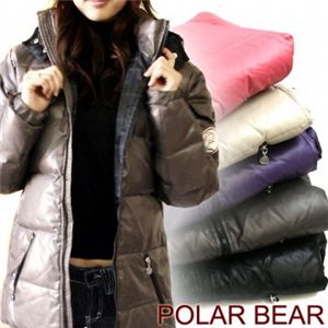 POLAR BEAR セミロングダウンジャケット ピンク サイズ0