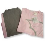 Arnold Palmer(アーノルドパーマー) APJ-03 サイズL ピンク Ｔシャツ上下セット