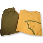 Arnold Palmer(アーノルドパーマー) APJ-03 サイズL オレンジ Ｔシャツ上下セット