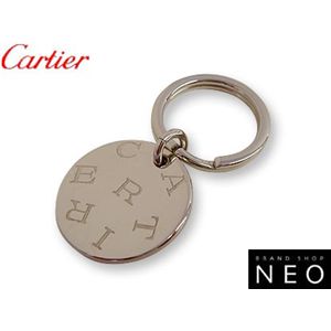 Cartier(カルティエ) ラウンド プレート キーリング T1220154