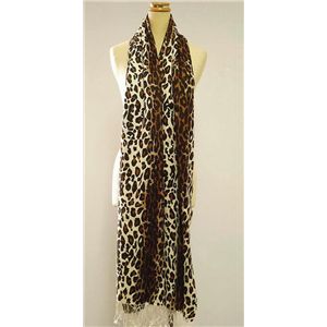 TOLANI(トラニ) Animal Print 2323-Leopard ストール