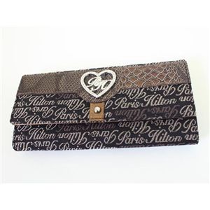 PARIS HILTON パリスヒルトン　３ッ折り財布 WAFO542A　ForeverLine　ブラック