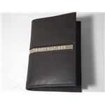 トミーヒルフィガー 4598-02 D.BR　名刺入れ ダークブラウン　TOMMY HILFIGER　カードケース 