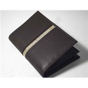 トミーヒルフィガー 4598-02 D.BR　名刺入れ ダークブラウン　TOMMY HILFIGER　カードケース 