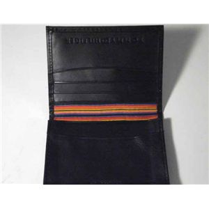 トミーヒルフィガー 4612-01 BK　名刺入れ ブラック　TOMMY HILFIGER　カードケース 
