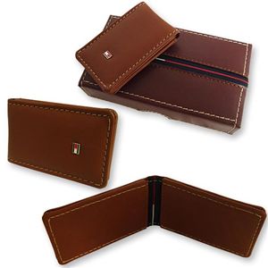 TOMMY HILFIGER トミーヒルフィガー 3396-4669 TAN マグネット マネー クリップ 　