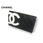 CHANEL(Vl) A26722BK/WH J{C  z